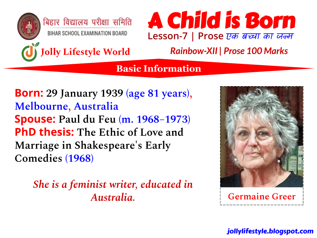 A Child is Born Summary